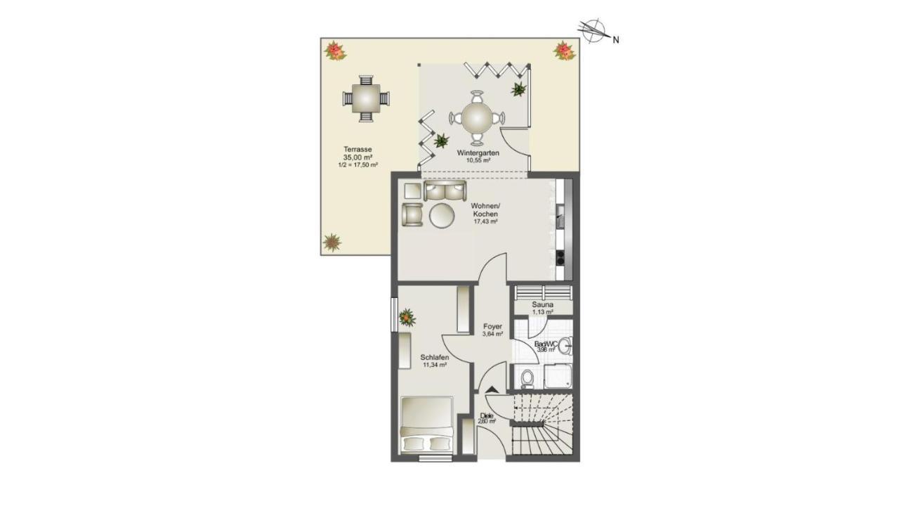 Ferienhaus Rotdorn Wiek auf Rügen Екстериор снимка